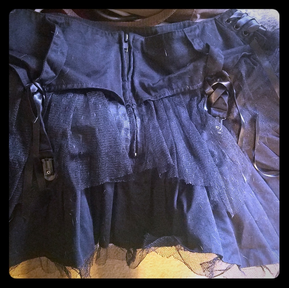 Hellbunny mini skirt